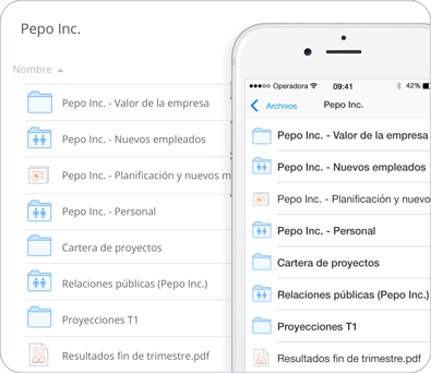 Acceso en todos los dispositivos