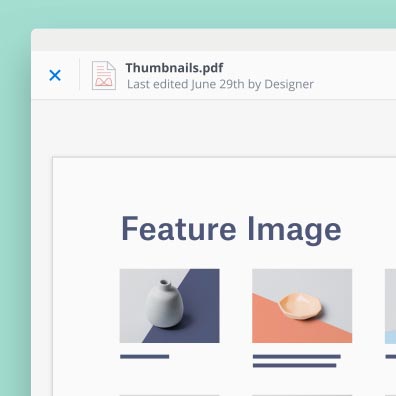 Annotate PDFs, images, and documents uploaded to Dropbox