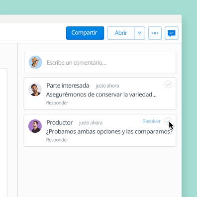 Añade comentarios a archivos en Dropbox