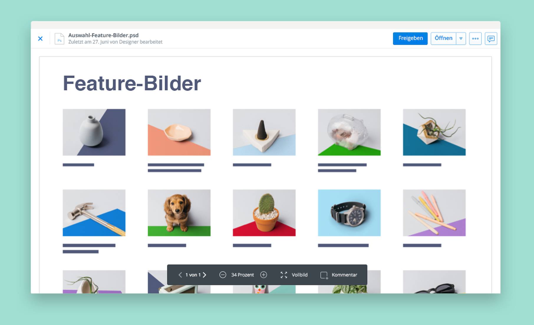 Öffnen Sie Bilder über die Voransicht direkt in Ihrer Dropbox
