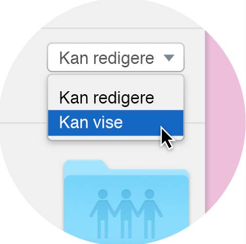 Sikker fildeling med Dropbox